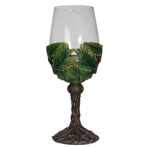 Neem Wood Wine Glasses Personalized With Name