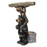 BLACK BEAR AND MOOSE WINE BOTTLE HOLDER C/2