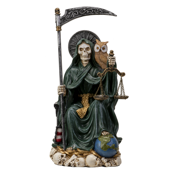 SANTA MUERTE GREEN C/8 – Summit Collection Gifts