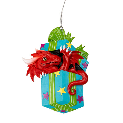 DRAGON IN GIFT ORNAMENT C/72