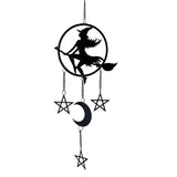 WITCH BY MOONLIGHT HANGING DECORATION C/48