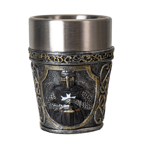 MEDIEVAL KNIGHT SHOT GLASS C/96