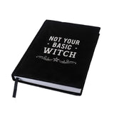 NOT YOUR BASIC WITCH VELVET JOURNAL C/24