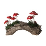 MUSHROOMS ON STUMP C/8