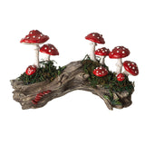 MUSHROOMS ON STUMP C/8