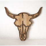 COW SKULL PLAQUE C/6