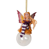 CASSIA BUBBLE RIDER FAIRY ORNAMENT C/32