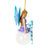 HYACINTH BUBBLE RIDER FAIRY ORNAMENT C/32