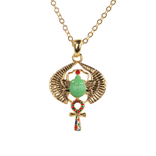 Egyptian Scarab Necklace – Summit Collection Gifts