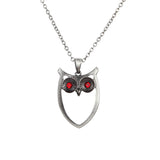 DISC-OWL NECKLACE C/60