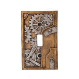 DISC-STEAMPUNK SWITCH PLATE, C/72