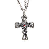 DISC-CELTIC CROSS NECKLACE C/60