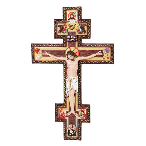 DISC-BYZANTINE CRUCIFIX C/12