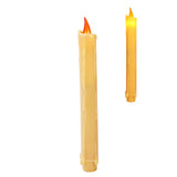 DISC-LED WHITE CANDLES PCK OF3 C/24