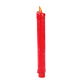 DISC-LED RED CANDLES PACK OF 3 C/24