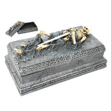 SKELETON COFFIN BOX C/8