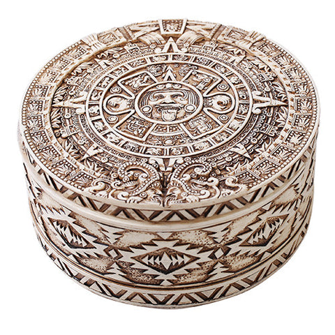 AZTEC ROUND BOX C/24