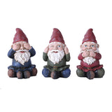 DISC-NO EVIL GNOMES SET OF 3, C/16