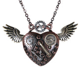 STEAMPUNK WING NECKLACE C/60