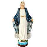 VIRGIN MARY W/MIRACULOUS MEDAL C/4