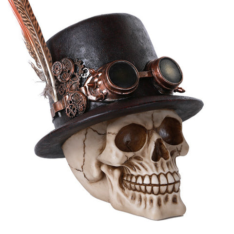 STEAMPUNK SKULL C/8