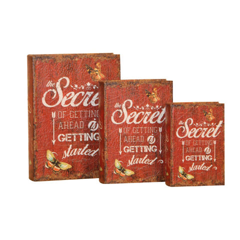 DISC-SECRET BOOK BOX SET OF 3 C/8