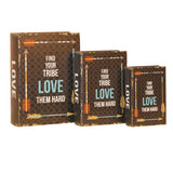 DISC-LOVE BOOK BOX SET OF 3 C/8