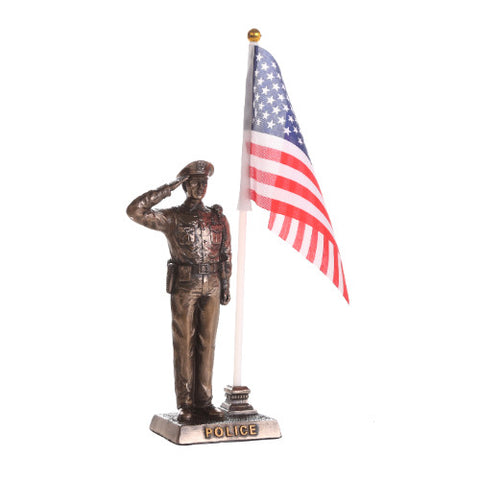 POLICE SALUTE FIGURINE/24