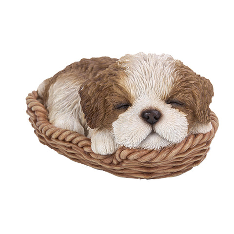 SHIH TZU WICKER BASKET C/8