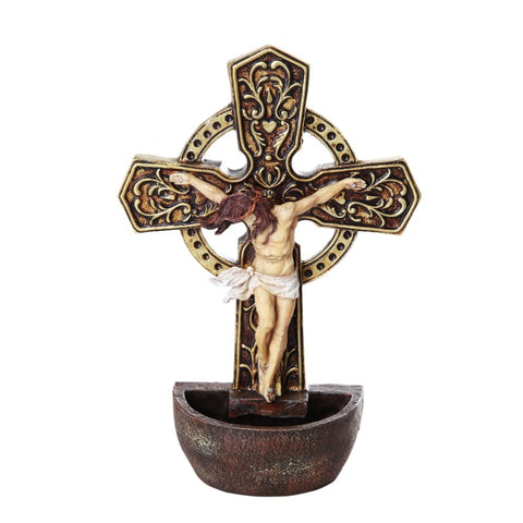 CRUCIFIX FONT C/48