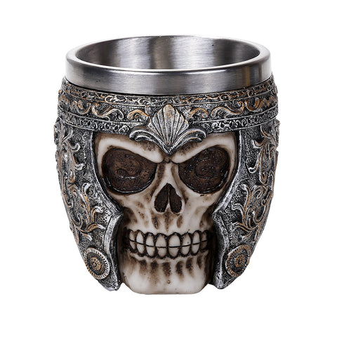 DISC-ARMOURED SKULL CUP C/48