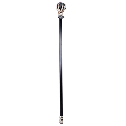 SKELETAL EYE BALL WALKING CANE C/4