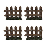 WOODEN FENCE PACK OF 4  C/36