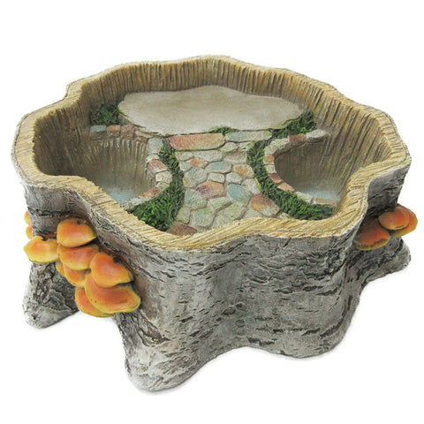 TREE STUMP PLANTER DISPLAY, C/6