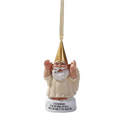 DISC-ANGEL GNOME ORNAMENT/36