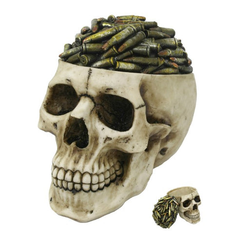 BULLETS SKULL BOX C/18