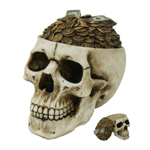 DISC-MONEY SKULL BOX C/18