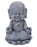 SEATED JIZO WITH HANDS IN OM C/36