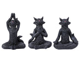 YOGA CATS SET OF 3 C/6