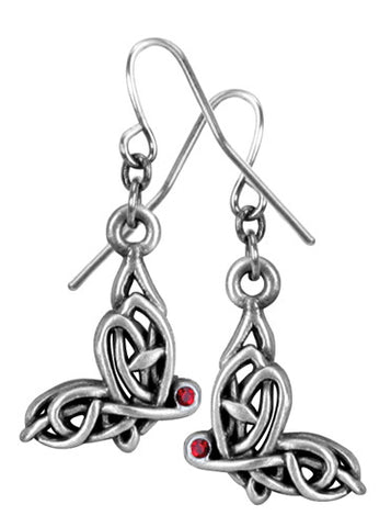 CELTIC BUTTERFLY EARRINGS, C/60