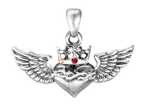 Winged Heart Pendant