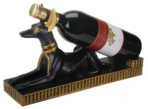 ^ANUBIS WINE BOTTLE HOLDER, C/6 – Summit Collection Gifts