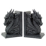 DRAGON BOOKEND SET, C/4