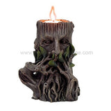 Speak No Evil Greenman Candleholder