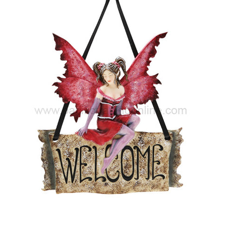 Welcome Fairy Plaque