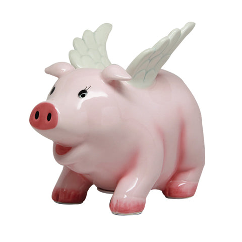 FLYING PIG BANK C/18