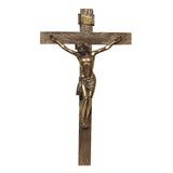 WALL CRUCIFIX BRONZE C/1