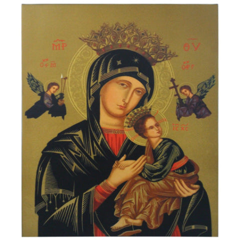 Our Lady of Perpetual Help Art Canvas