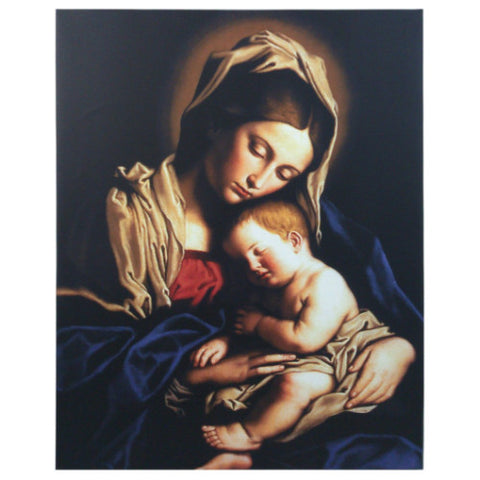 Madonna and Child Jesus Art Canvas