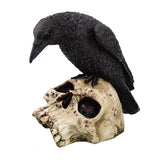 RAVEN ON SKULL C/24